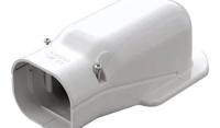 Inaba Denko SW-100-W muur afdekkap Wit