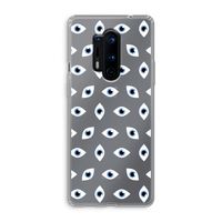 Eyes pattern: OnePlus 8 Pro Transparant Hoesje Eyes pattern: OnePlus 8 Pro Transparant Hoesje