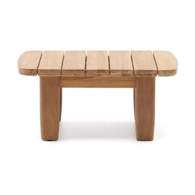 Kave Home Tirant salontafel 70x70 cm teakhout