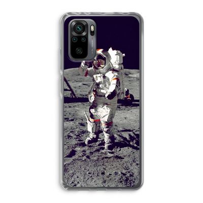 Spaceman: Xiaomi Redmi Note 10 Pro Transparant Hoesje