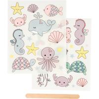 Creativ Company Rub-on stickers, oceaan, vel 12,2x15,3 cm, 1 doos