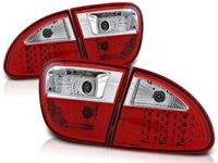 Tuning-Tec Achterlichten SEAT LEON 04 99-08 04 ROOD HELDER LED - thumbnail