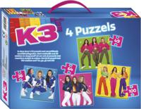 K3 puzzel - sterretjes: 36/49/64/100 stukjes