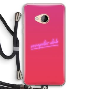 Vice Glow: HTC U Play Transparant Hoesje met koord