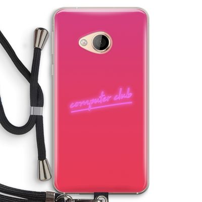 Vice Glow: HTC U Play Transparant Hoesje met koord