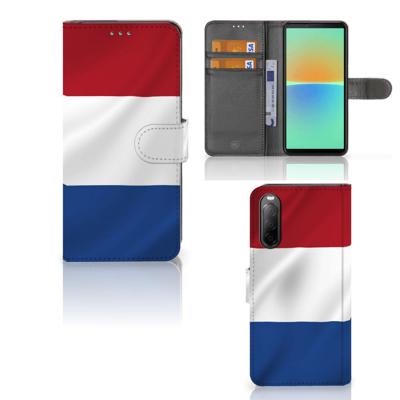 Sony Xperia 10 IV | Bookstyle Case | Nederlandse Vlag