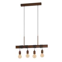 Eglo Roestbruine hanglampTownshend 4 - 43523