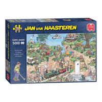 Jumbo Jan van haasteren legpuzzel - de golfbaan - 5000st.