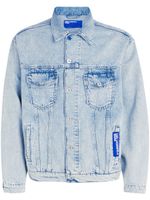 Karl Lagerfeld Jeans veste en jean en coton biologique - Bleu - thumbnail