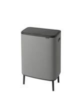 Brabantia Bo touch bin hi 60 liter mineral concrete grey