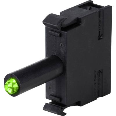 TRU COMPONENTS LED-G/12-24V MODULE LED Groen 12 V/AC, 12 V/DC, 24 V/AC, 24 V/DC 1 stuk(s)