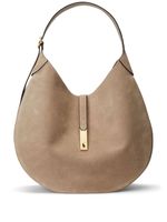 Polo Ralph Lauren sac cabas médium en daim - Tons neutres