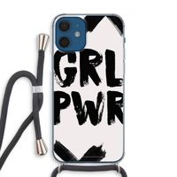 Girl Power #2: iPhone 12 Transparant Hoesje met koord