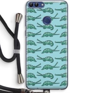 Kroko: Huawei P Smart (2018) Transparant Hoesje met koord