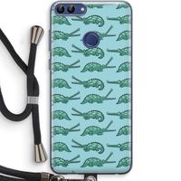 Kroko: Huawei P Smart (2018) Transparant Hoesje met koord