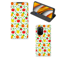Xiaomi Mi 11i | Poco F3 Flip Style Cover Fruits - thumbnail