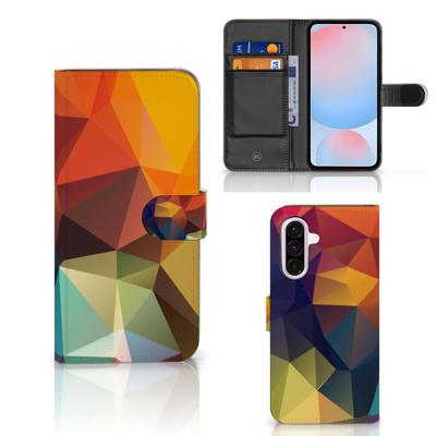 Samsung Galaxy A56 | Book Case | Polygon Color