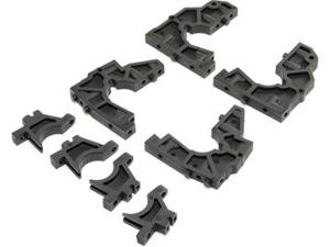 Losi - Front Rear Bulkhead Set: DBXL-E/DBXL 2.0 (LOS251102)