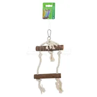 Boon Vogelspeelgoed Touwladder 2-Traps 27cm Boon Vogelspeelgoed Touwladder 2-Traps 27cm