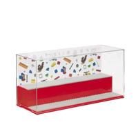 Lego - Vitrine Iconic Minifigure, Rood - LEGO