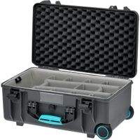 HPRC 2550W wheeled met Second Skin gravel grey/blue bassano