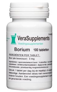 VeraSupplements Borium 3mg Tabletten
