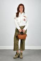 Isabel Marant broek Josine PA0691FA-D2E02I khaki