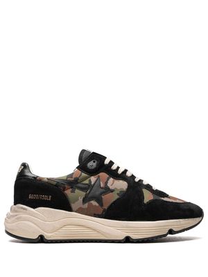 Golden Goose baskets Running Sole à imprimé camouflage - Noir