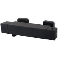 Xellanz Rombo Thermostatische Douchemengkraan Mat Zwart - Eco Vriendelijk