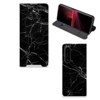 Sony Xperia 1 III | Standcase | Marmer Zwart - Origineel Cadeau Vader