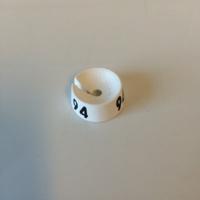 MB wit/zwart 94 voor op kledinghanger