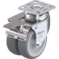 Blickle LDA-TPA 75G-FI Dubbel zwenkwiel Wieldiameter: 75 mm Draagvermogen (max.): 100 kg 1 stuk(s)