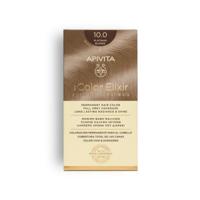 Apivita Hair Colour Color Elixir Permanent Hair Color 10.0 Platinum Blonde Set Apivita Hair Colour Color Elixir Permanent Hair Color 10.0 Platinum Blonde Set