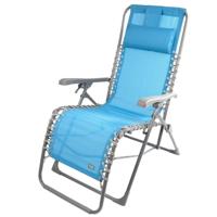 Solstol Aktive Textil Blauw 160 x 76 x 52 cm