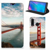 Huawei P30 Lite New Edition Book Cover Golden Gate Bridge