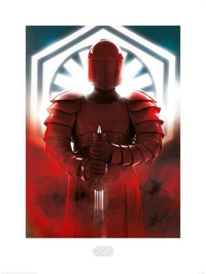 Kunstdruk Star Wars The Last Jedi Elite Guard Defend 60x80cm