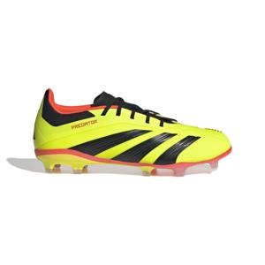 adidas Predator Elite Gras Voetbalschoenen (FG) Kids Felgeel Zwart Rood