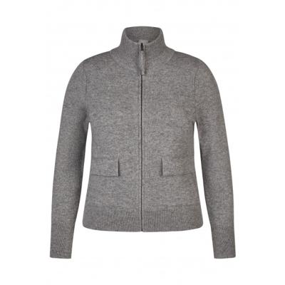 Rabe - Grijs | Dames | Vest | Grijs | 46 | regular | Kamst mode