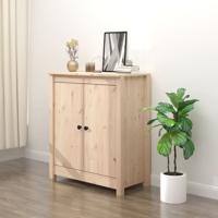 Dressoir 70x35x80 cm massief grenenhout