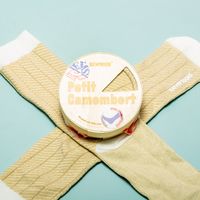 EatMySocks Petit Camembert Unisex Beige 1 paar/paren - thumbnail