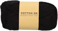 Budgetyarn Cotton DK 100 Black