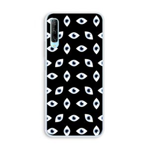 Eyes pattern: Huawei P Smart Pro Transparant Hoesje