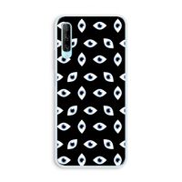 Eyes pattern: Huawei P Smart Pro Transparant Hoesje