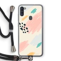 Sunday Chillings: Samsung Galaxy A11 Transparant Hoesje met koord