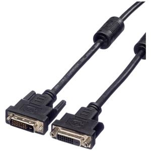 VALUE DVI verlengkabel, DVI M-F, (24+1) dual link, 5 m