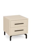 OP=OP Hocker met 2 lades Beige Onyx model