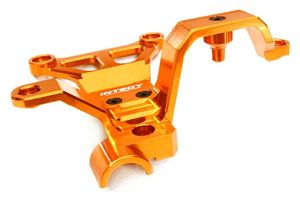 Integy Billet Machined Steering Bell Crank, Orange - Traxxas X-Maxx