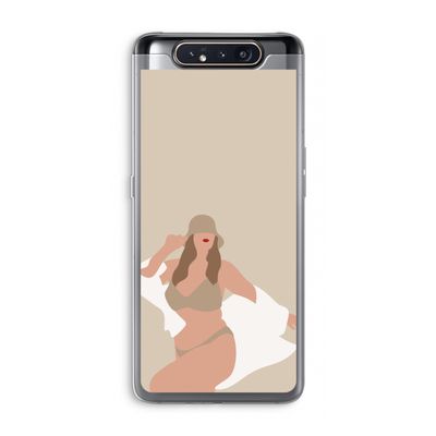 One of a kind: Samsung Galaxy A80 Transparant Hoesje