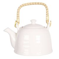 HAES DECO - Chinese Theepot - Porselein - 0 - Theepot 800 ml - Traditioneel Theeservies, Theekan - thumbnail