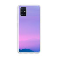 Sunset pastel: Galaxy A51 4G Transparant Hoesje